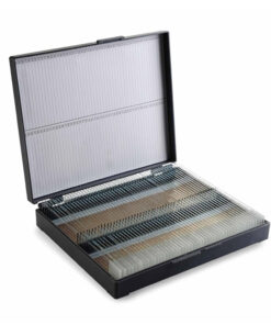 Caixa plástica porta 100 lâminas