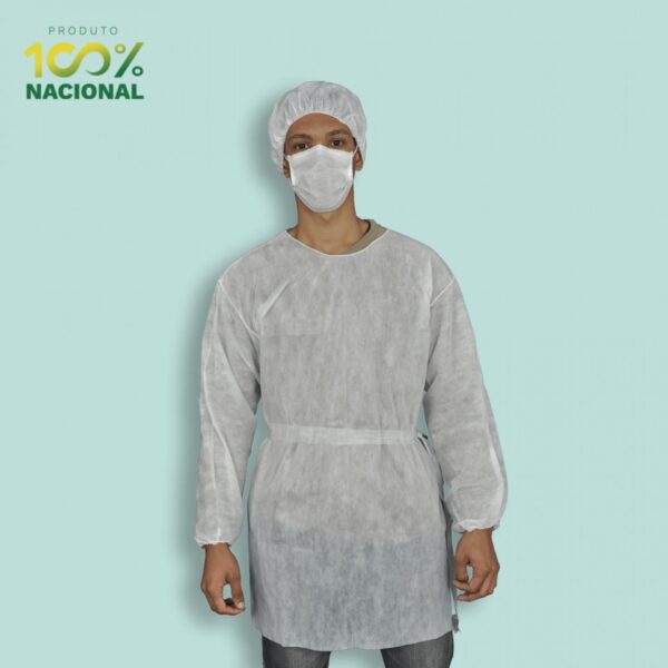AVENTAL EM TNT DESCARTÁVEL 30 G PCT C/20
