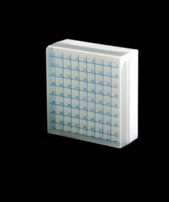Criobox para 81 tubos de 2,0ml tampa destacável numérico neutro