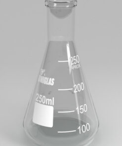FRASCO ERLENMEYER B.E.GRADUADO CAP.100ML