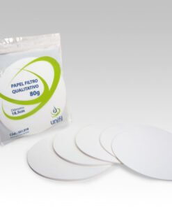 PAPEL DE FILTRO QUALITATIVO 12,50CM PCT C/100